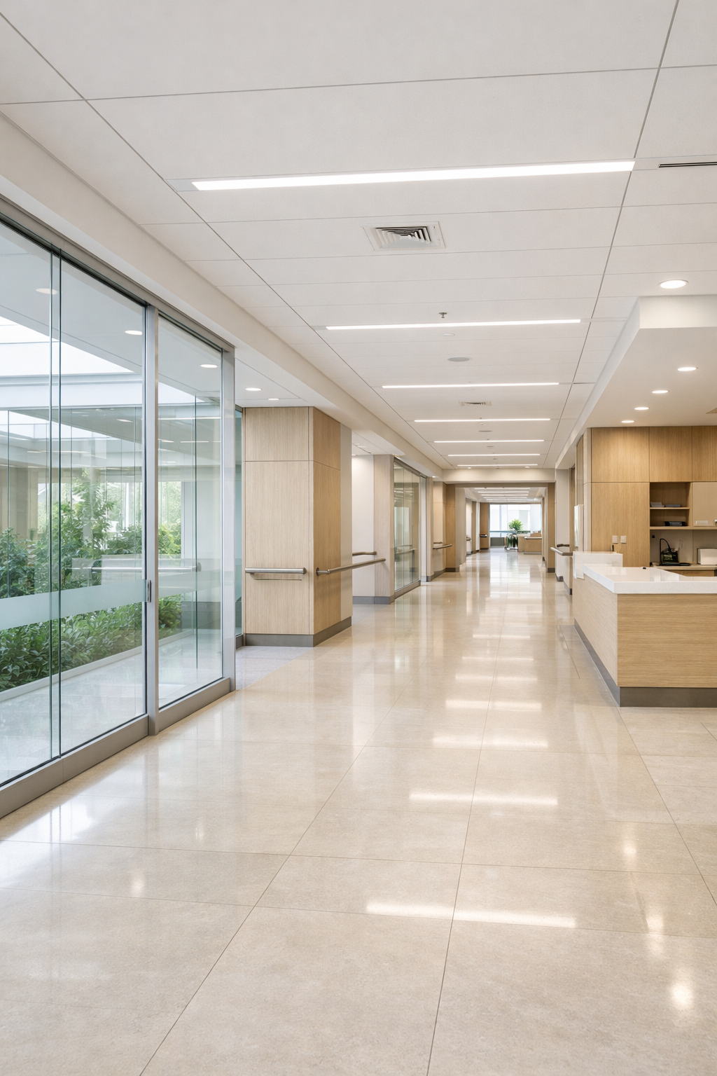 healthcare clinic interior