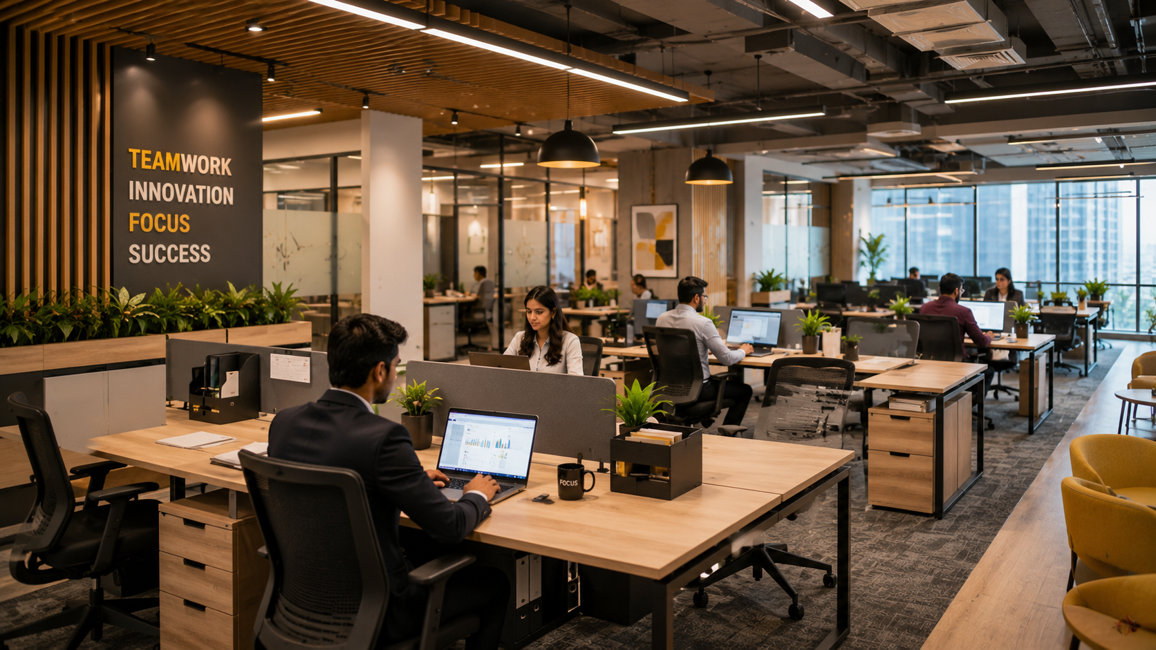 office workspce interior