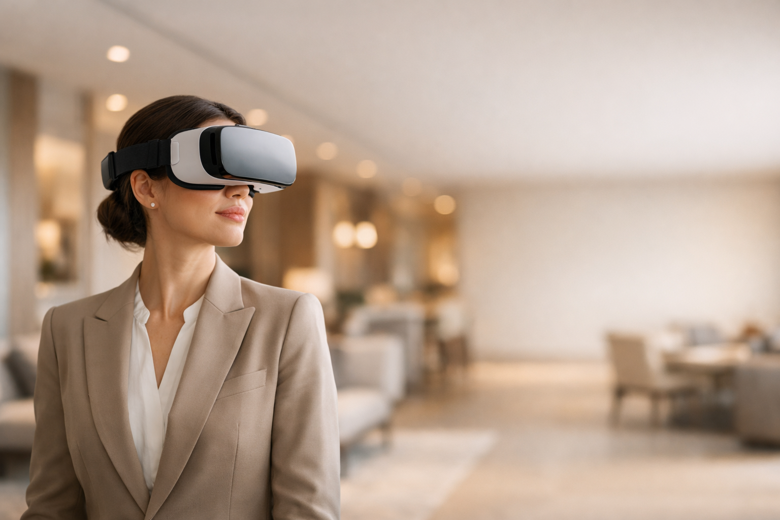 Virtual reality walkthrough